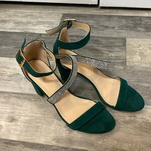 Green heels